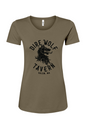 Dire Wolf Tavern Logo Women's Cotton Blend T-Shirt