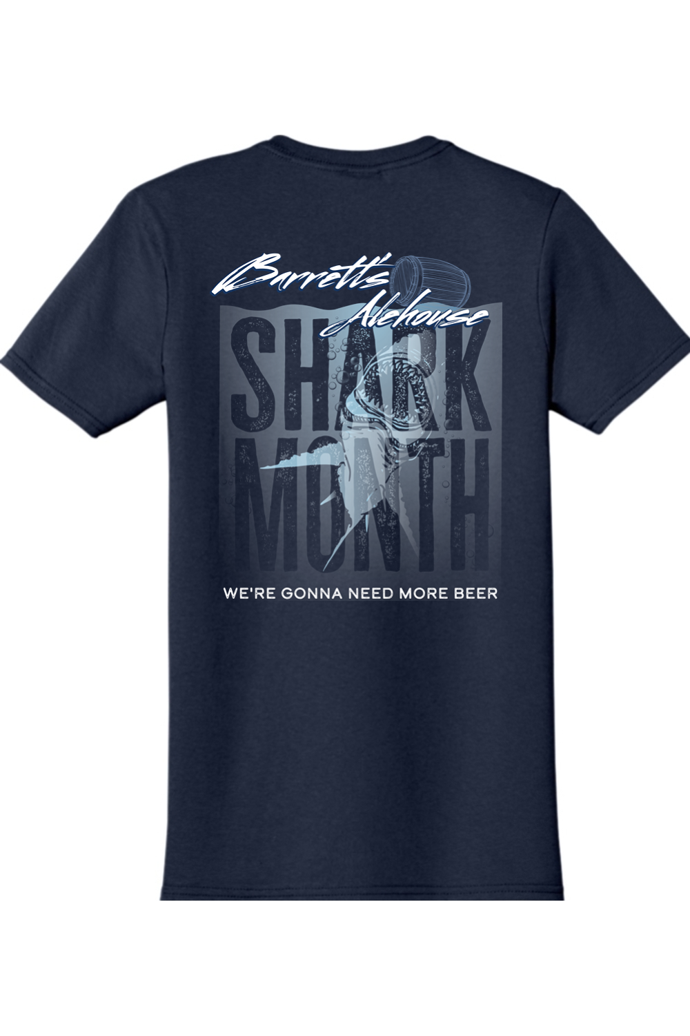 Barrett's Alehouse Shark Month 2024 Unisex T-Shirt