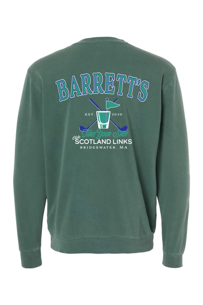 Barrett's Olde Scotland Links Pigment-Dyed Crewneck Sweatshirt