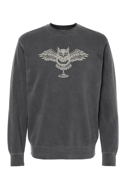 Hallowed Ground Night Owl Pigment-Dyed Crewneck Sweatshirt - Unisex