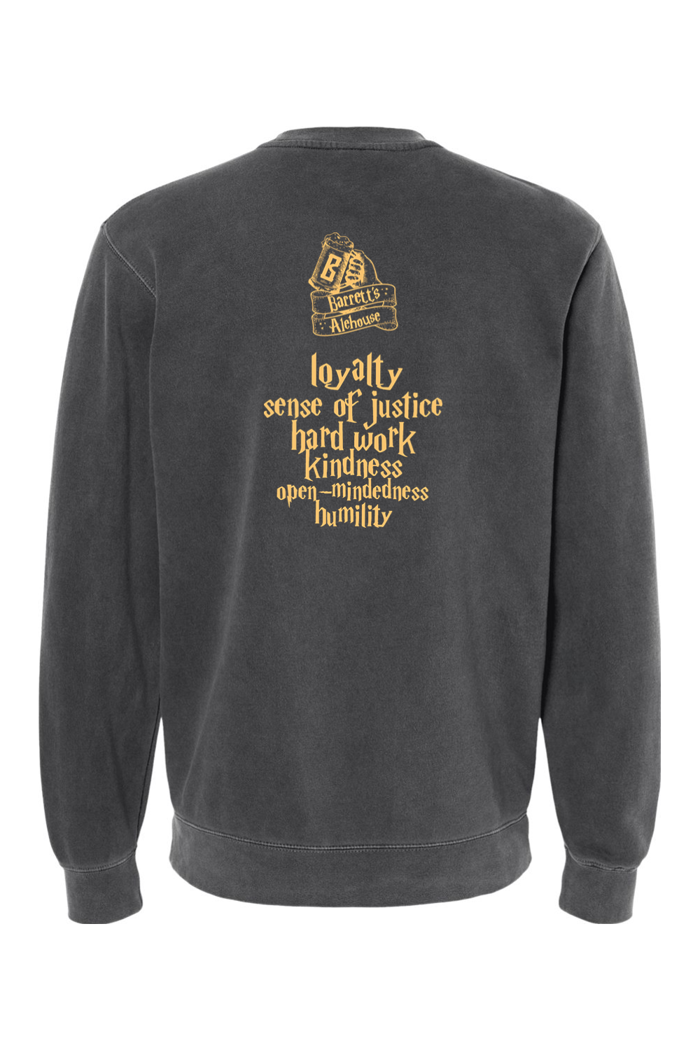 Barrett's Kind Wizard Pigment-Dyed Crewneck Sweatshirt - Unisex