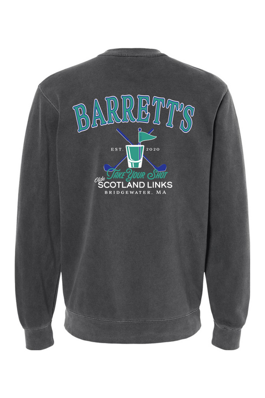 Barrett's Olde Scotland Links Pigment-Dyed Crewneck Sweatshirt
