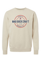 Mad Duck Red, White, & Blue Pigment-Dyed Crewneck Sweatshirt