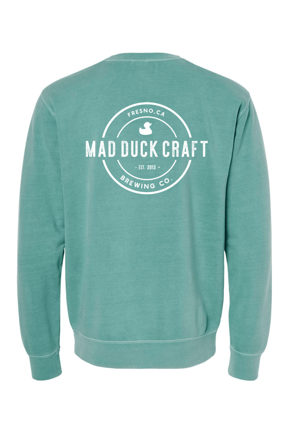 Mad Duck Pigment Dyed Crewneck Sweatshirt - Unisex