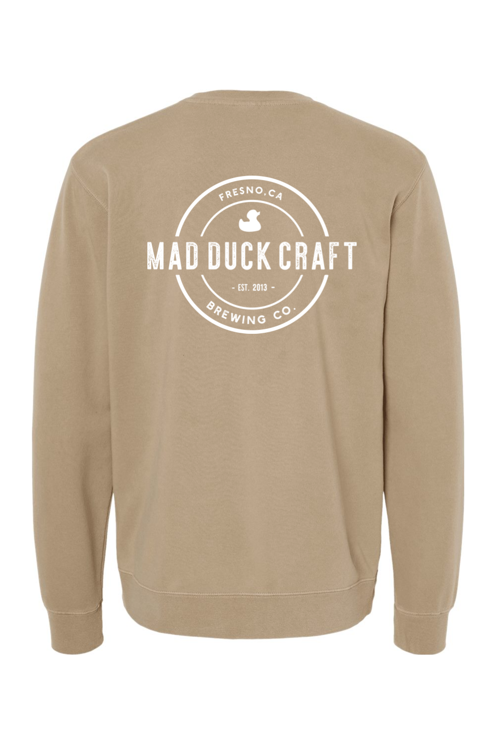 Mad Duck Pigment Dyed Crewneck Sweatshirt - Unisex