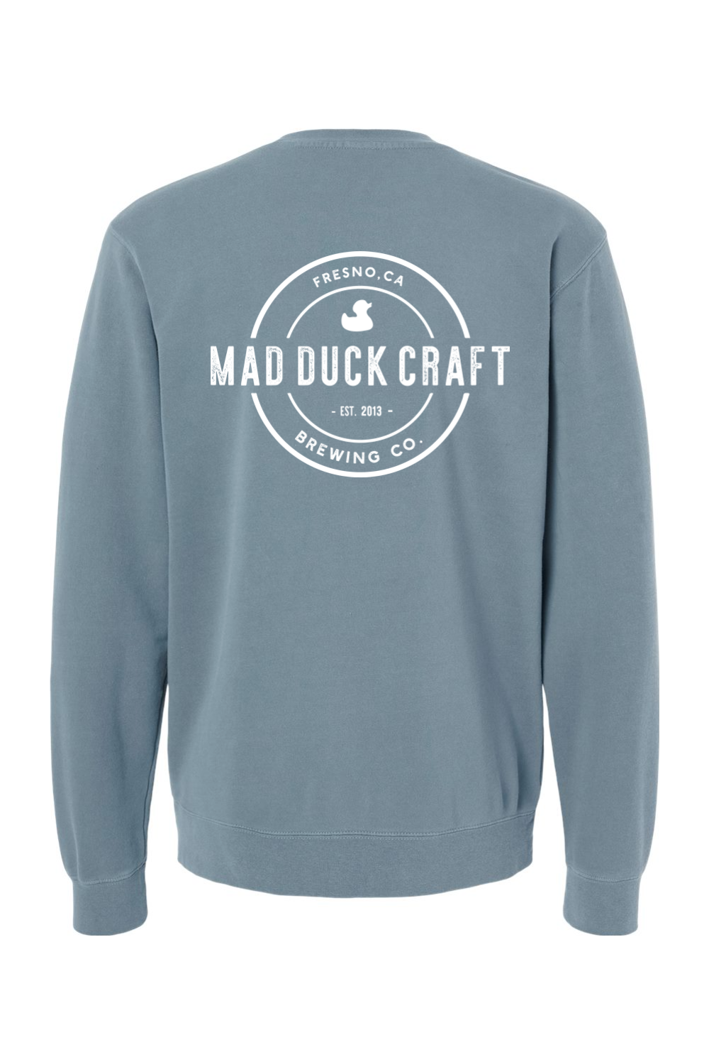 Mad Duck Pigment Dyed Crewneck Sweatshirt - Unisex