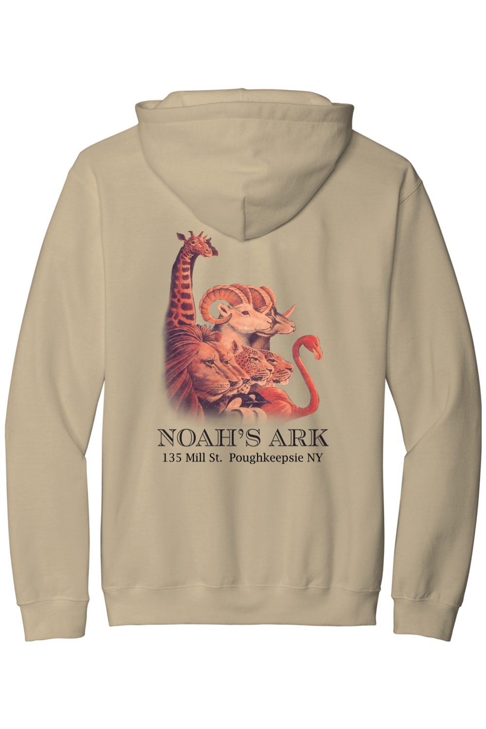 Noah's Ark Logo Crest/Back (color) Midweight Hoodie