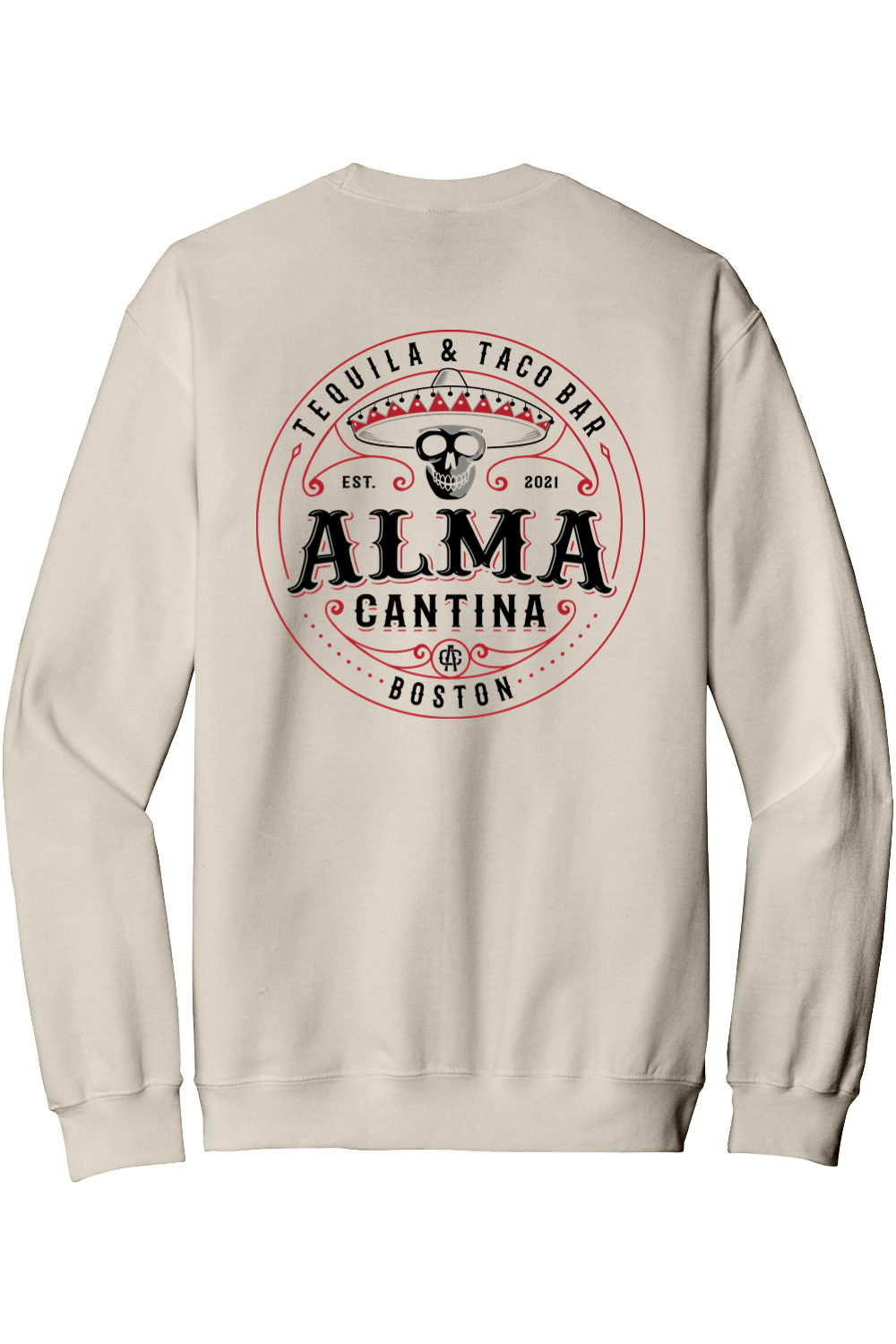 Alma Cantina AC & Original Logo Standard Crewneck Sweatshirt - Unisex