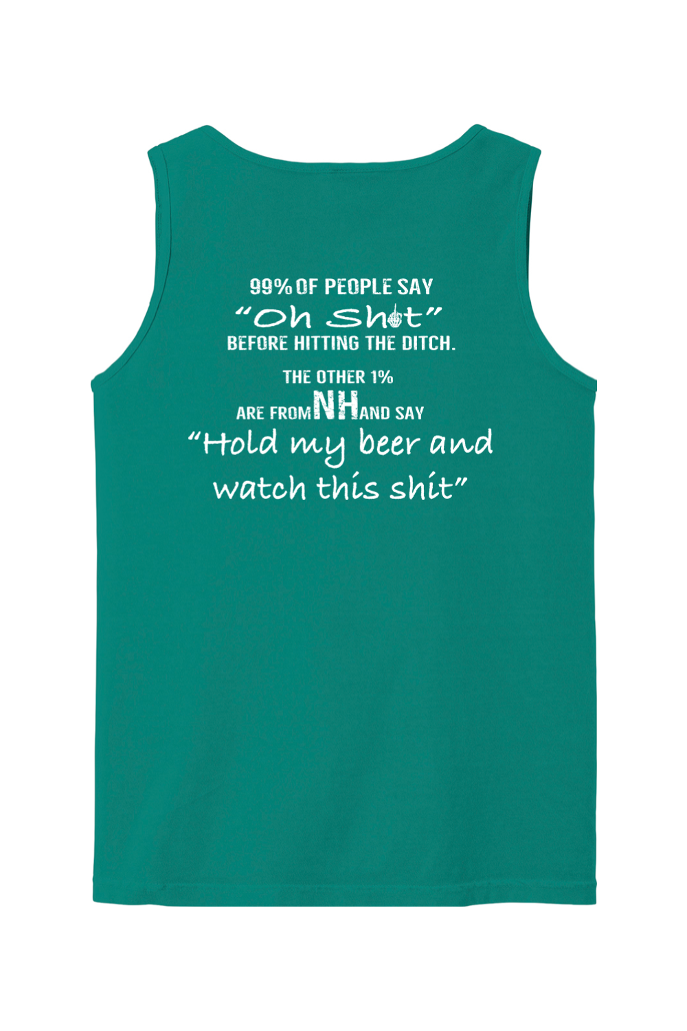 Full Send Hold My Beer Comfort Colors Tank Top