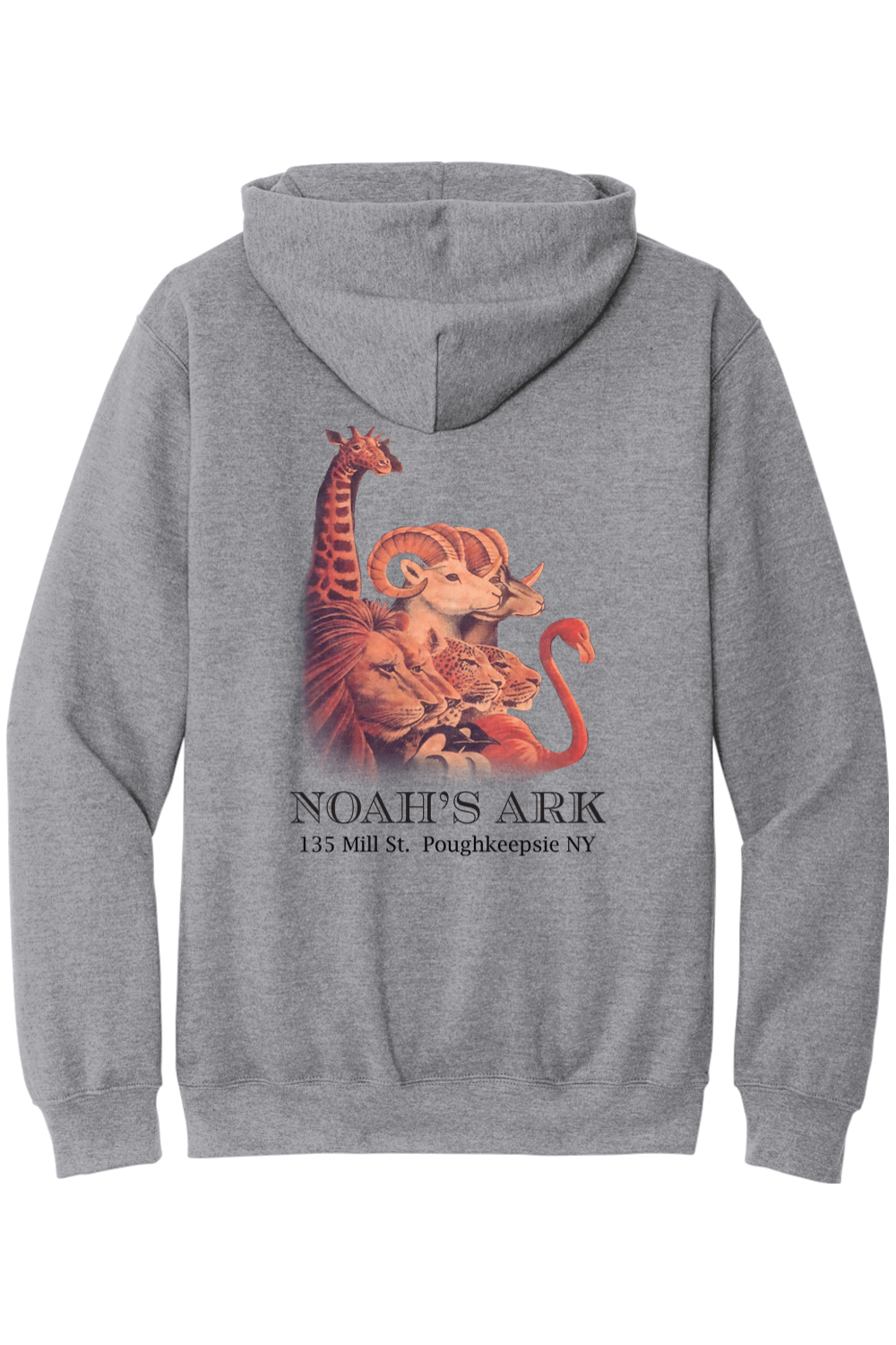 Noah's Ark Logo Crest/Back (color) Midweight Hoodie