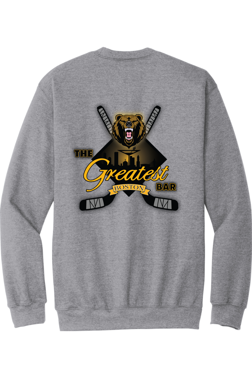 The Greatest Bar Unisex Crewneck Sweatshirt - Boston Hockey