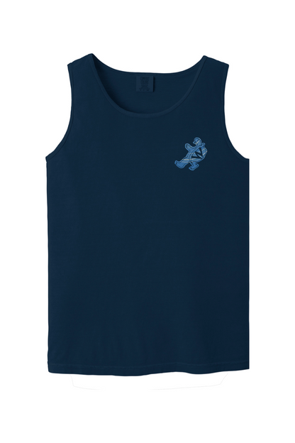 Minglewood Harborside Turtles Comfort Colors Cotton Tank Top