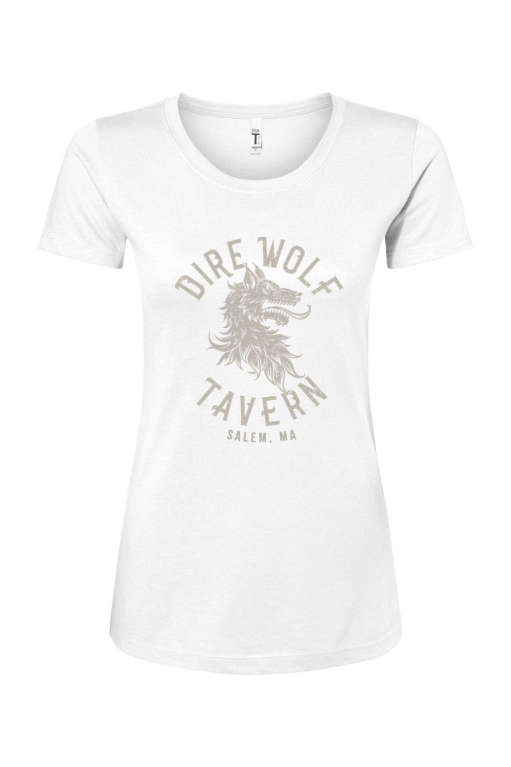 Dire Wolf Tavern Logo Women's Cotton Blend T-Shirt