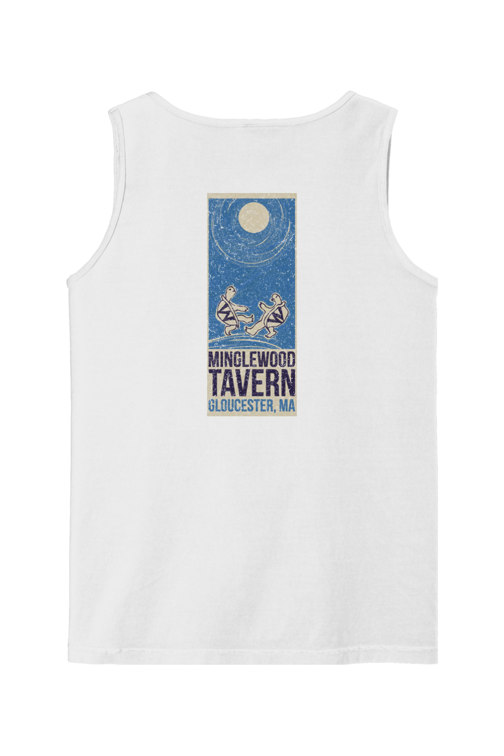 Minglewood Harborside Turtles Comfort Colors Cotton Tank Top