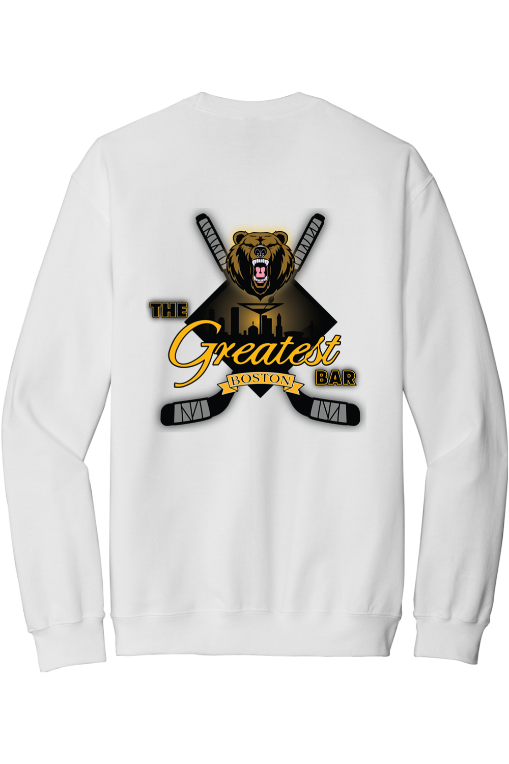 The Greatest Bar Unisex Crewneck Sweatshirt - Boston Hockey