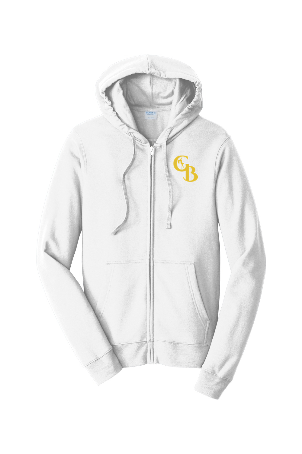 Golden Banana Unisex Full Zip Hooded Sweatshirt