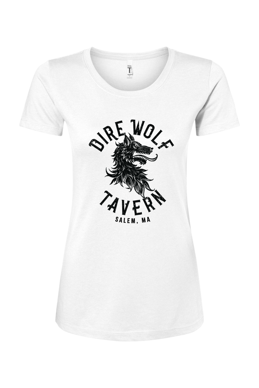 Dire Wolf Tavern Logo Women's Cotton Blend T-Shirt