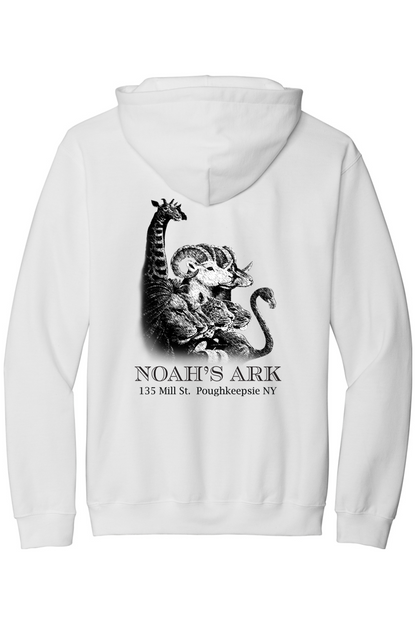 Noah's Ark Logo Crest/Back (black) Midweight Hoodie