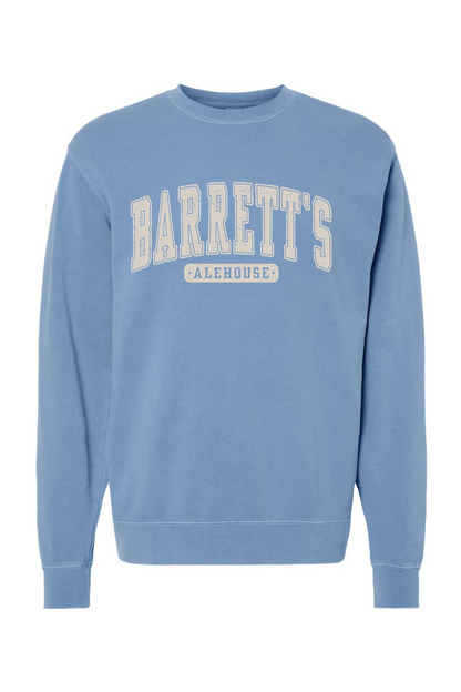 Barrett's Alehouse Pigment-Dyed Crewneck Sweatshirt