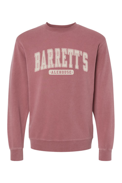 Barrett's Alehouse Pigment-Dyed Crewneck Sweatshirt