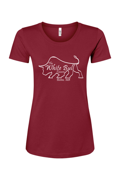 White Bull Tavern Hallow  Logo Women's T-Shirt