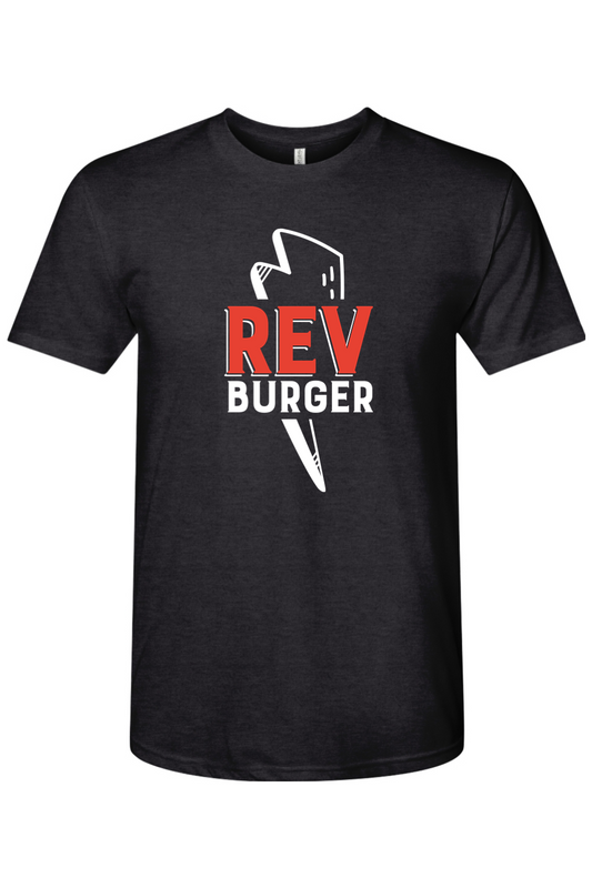 Staff Uniform - Rev Burger Tri-Blend T-Shirt - Unisex