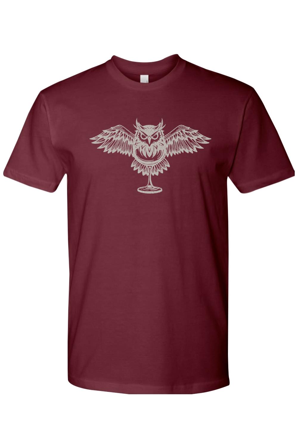 Hallowed Ground Night Owl Cotton T-Shirt - Mens