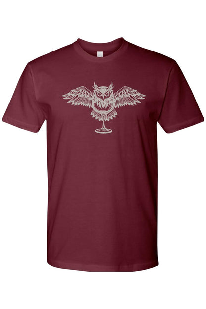 Hallowed Ground Night Owl Cotton T-Shirt - Mens
