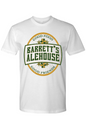 Barrett's Alehouse Throwback Logo with Clover Premium Cotton T-Shirt - Unisex