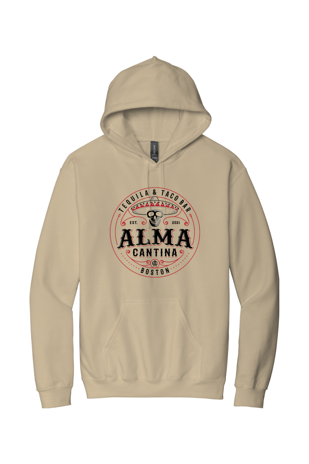 Alma Cantina Unisex Hoodie - Classic Logo Front