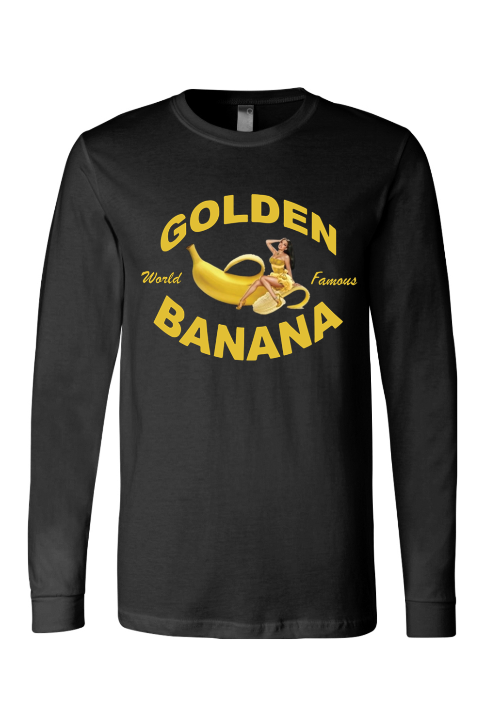 Golden Banana Unisex Jersey Long Sleeve Tee