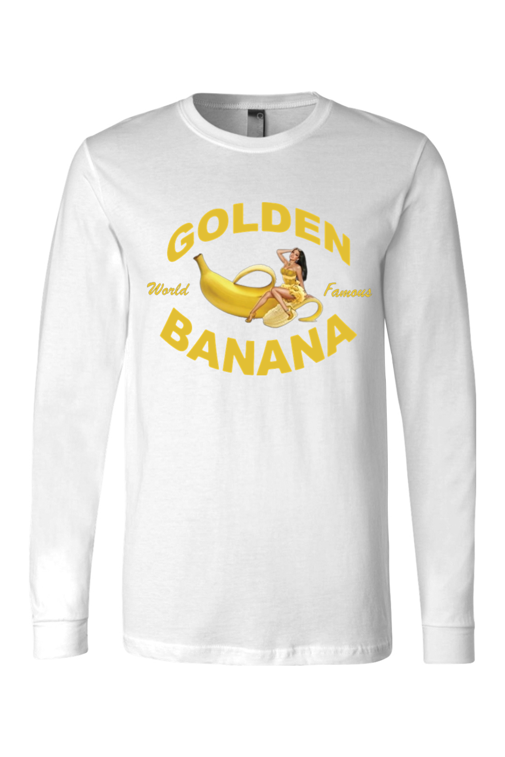 Golden Banana Unisex Jersey Long Sleeve Tee