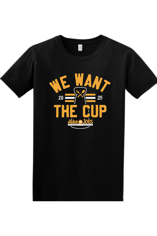 Jake n JOES We Want The Cup Cotton T-Shirt - Unisex