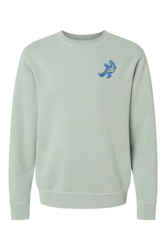 Minglewood Harborside Turtles Midweight Pigment-Dyed Crewneck Sweatshirt - Unisex