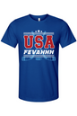USA Hockey Fevahhh 100% Cotton T-Shirt - Unisex