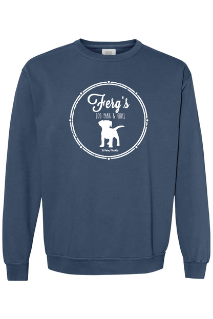 Ferg's Dog Park Comfort Colors Crewneck Sweatshirt
