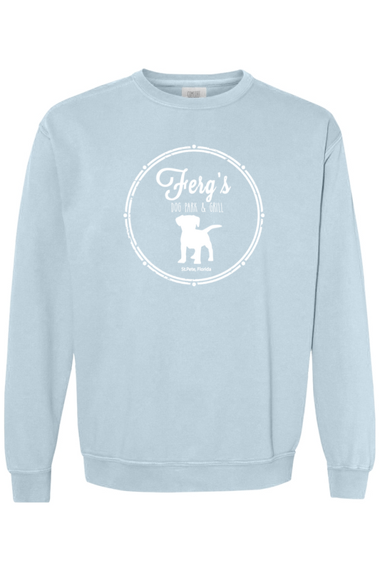 Ferg's Dog Park Comfort Colors Crewneck Sweatshirt