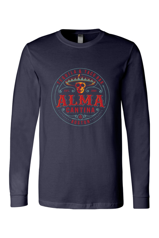 Alma Cantina Long Sleeve Unisex Graphic T-Shirt