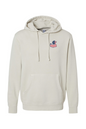 Mad Duck Red, White, & Blue Pigment-Dyed Hoodie