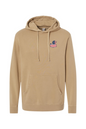 Mad Duck Red, White, & Blue Pigment-Dyed Hoodie