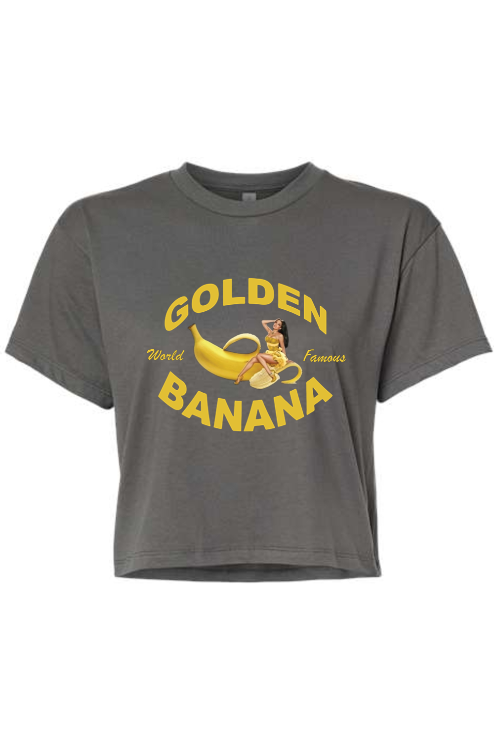 Golden Banana Women’s Cropped Tee