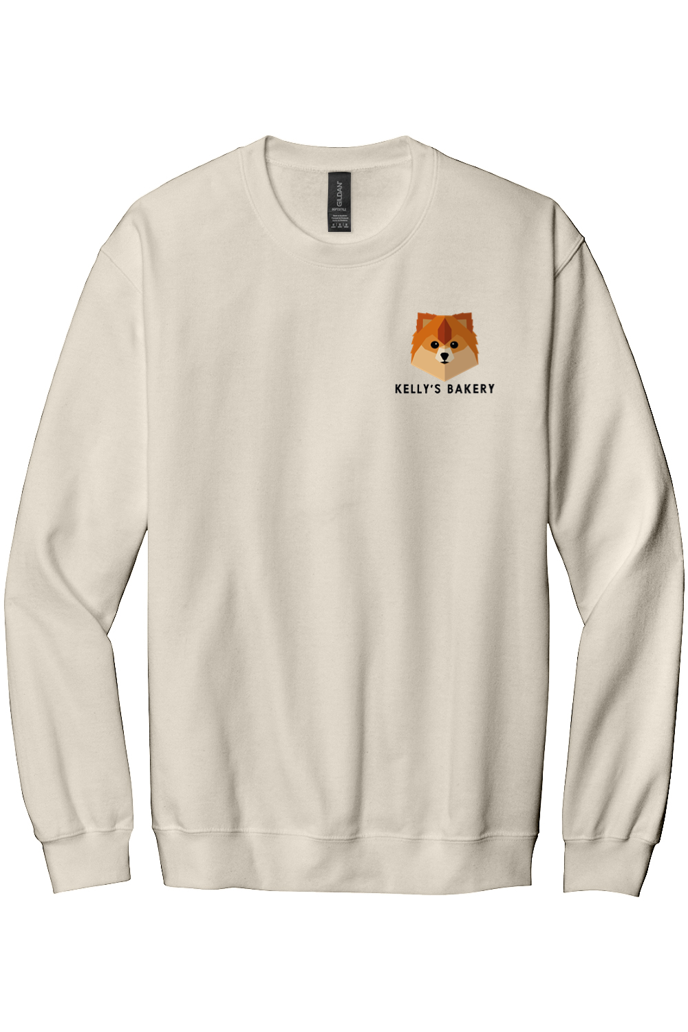 Kelly's Bakery Front Logo Unisex Fleece Crewneck Sweatshirt