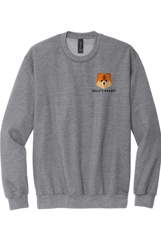 Kelly's Bakery Front Logo Unisex Fleece Crewneck Sweatshirt