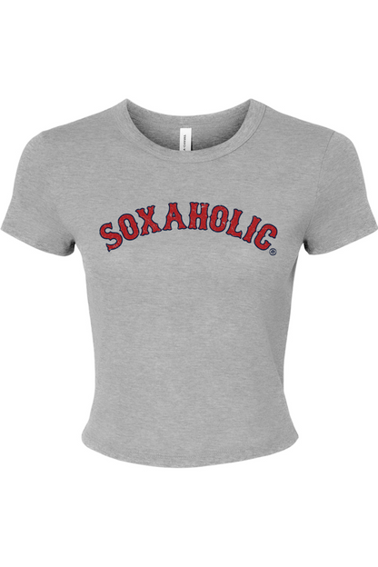 Soxaholic Ribbed Baby Tee - Women's