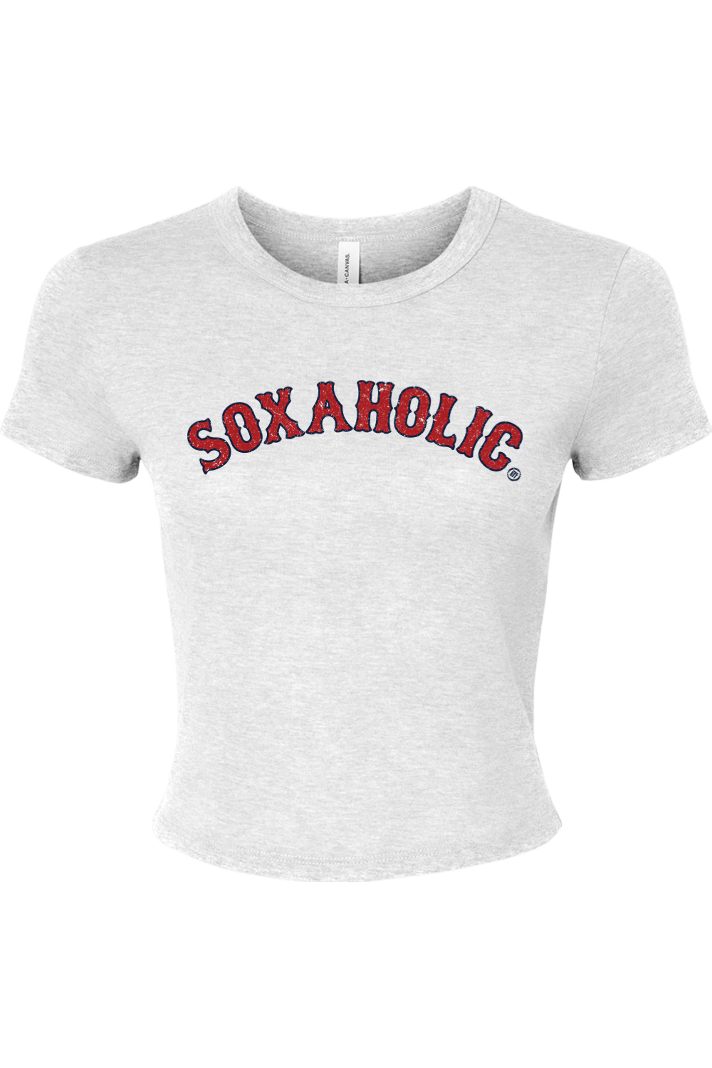 Soxaholic Ribbed Baby Tee - Women's