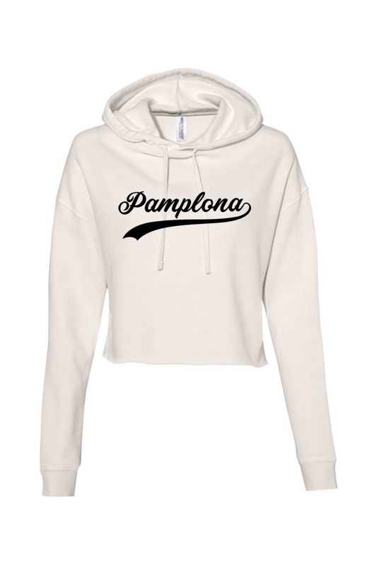 Pamplona Classic Athletic Cropped Hoodie