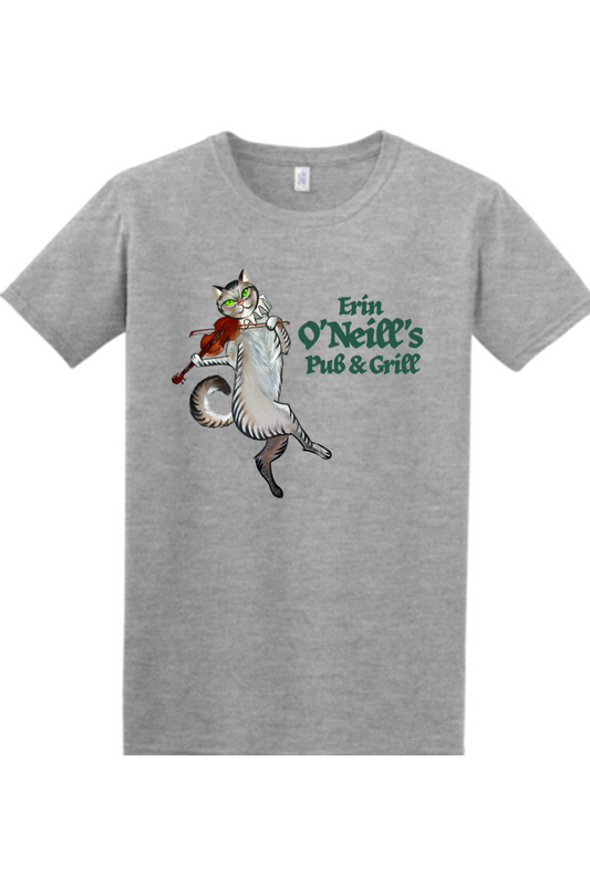 Erin O'Neill's Cat Cotton T-Shirt - Unisex