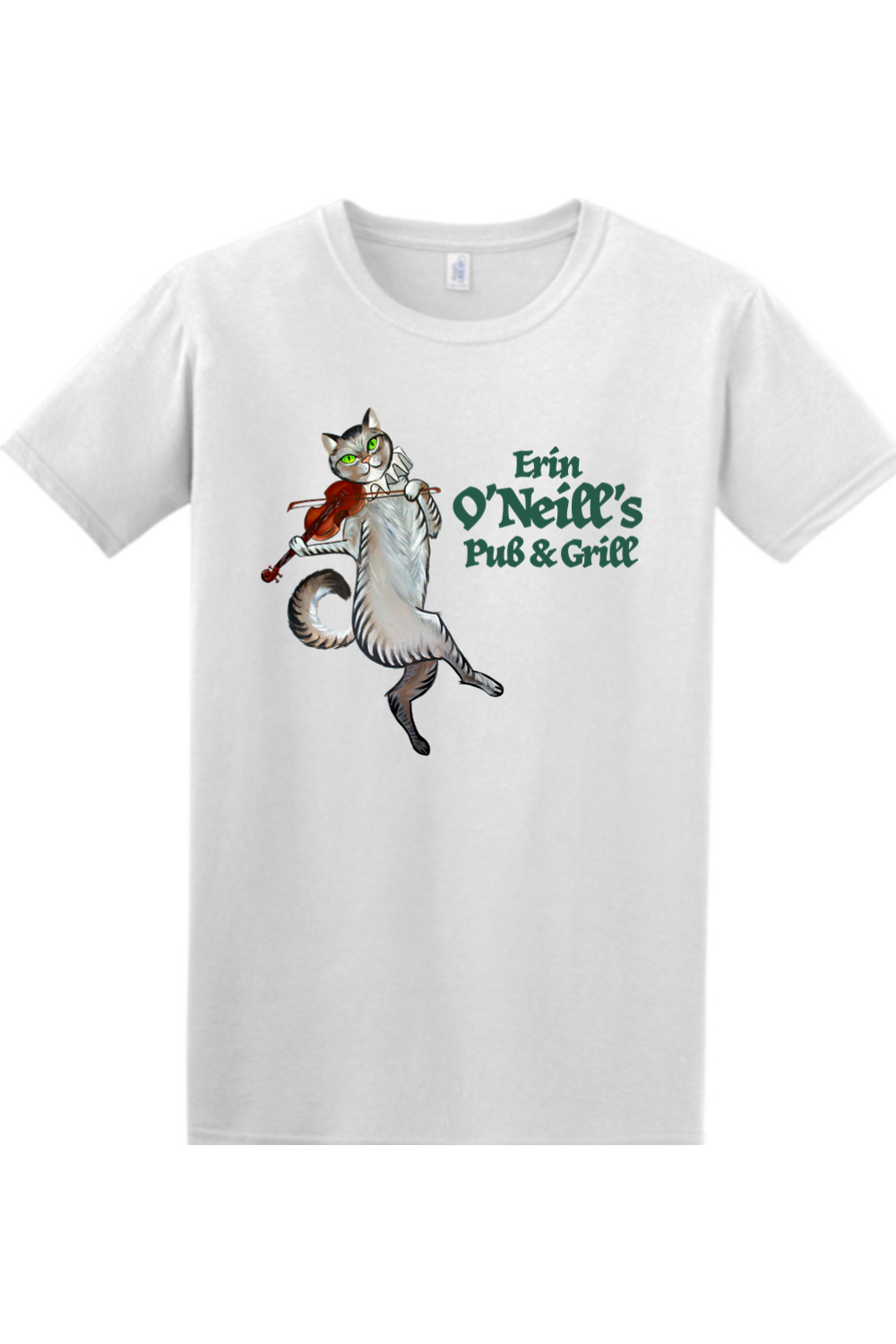 Erin O'Neill's Cat Cotton T-Shirt - Unisex