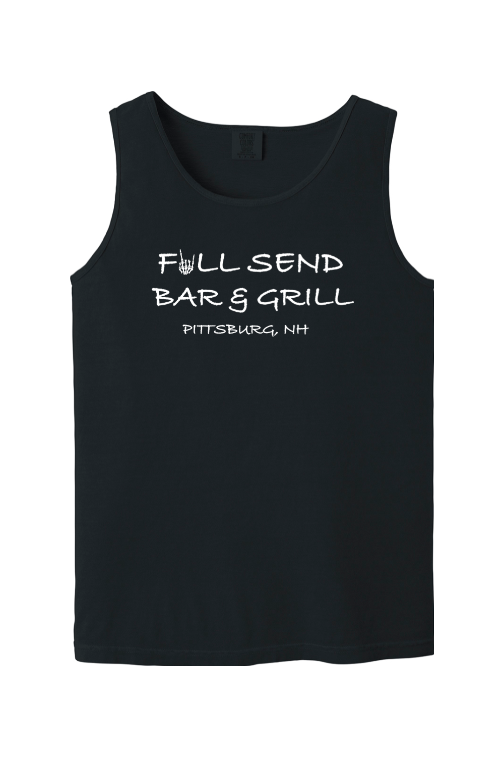 Full Send Hold My Beer Comfort Colors Tank Top