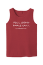 Full Send Hold My Beer Comfort Colors Tank Top